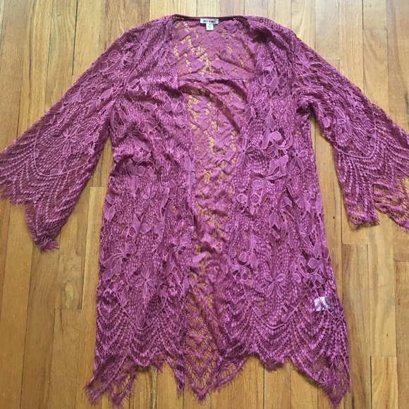 Francesca's Lace Cover up - Picture 1 of 4